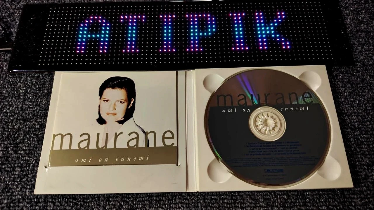 🥇Maurane - Amigo O Enemigo - Álbum de Culto CD 1991 💿 – photo 3